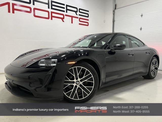 used 2021 Porsche Taycan car, priced at $55,800