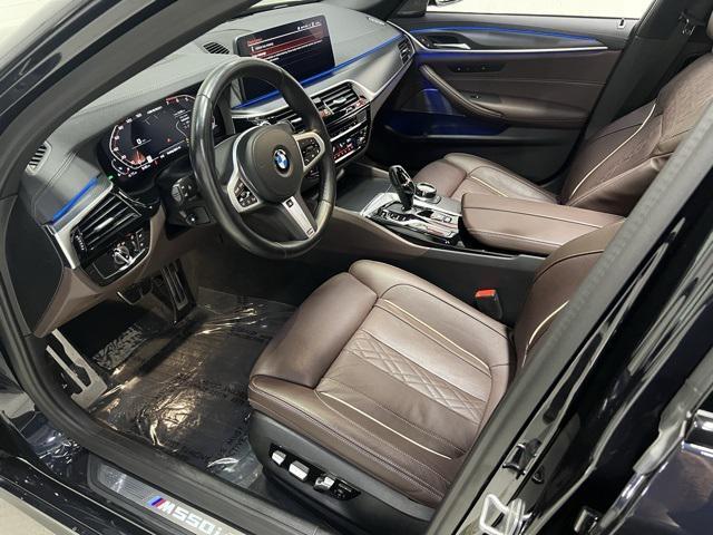 used 2021 BMW M550 car, priced at $53,900