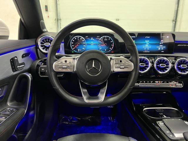 used 2021 Mercedes-Benz AMG CLA 35 car, priced at $36,999