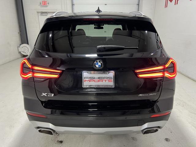 used 2022 BMW X3 car, priced at $33,999