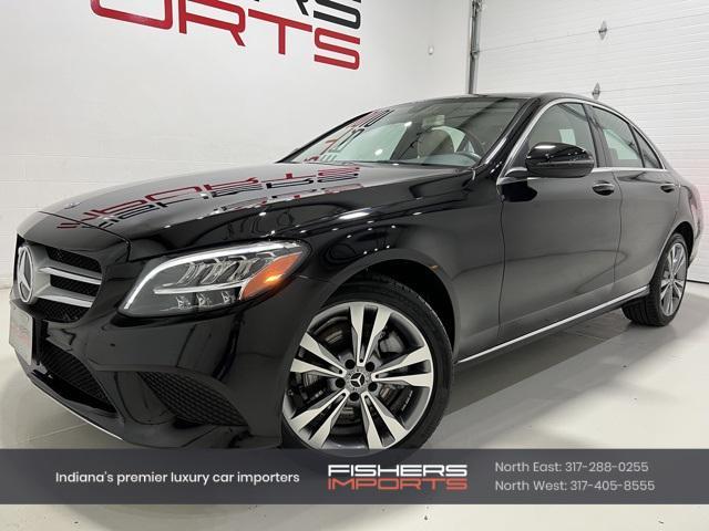used 2020 Mercedes-Benz C-Class car, priced at $27,950