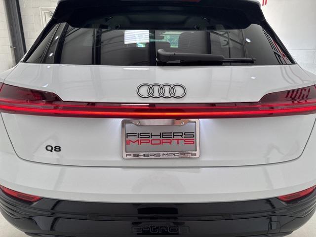 used 2024 Audi Q8 e-tron car, priced at $51,750