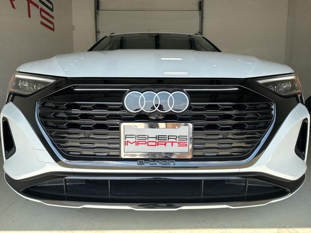 used 2024 Audi Q8 e-tron car, priced at $51,750