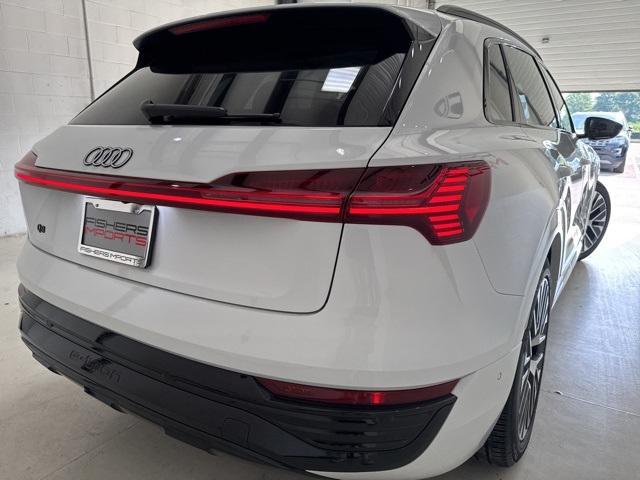 used 2024 Audi Q8 e-tron car, priced at $51,750