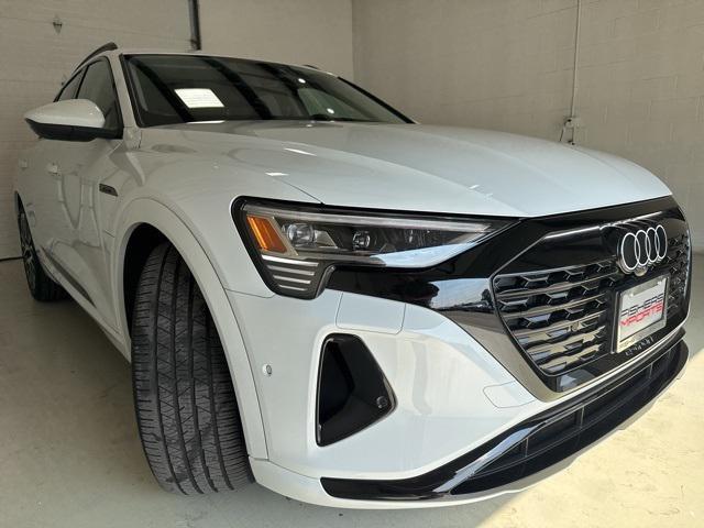 used 2024 Audi Q8 e-tron car, priced at $51,750