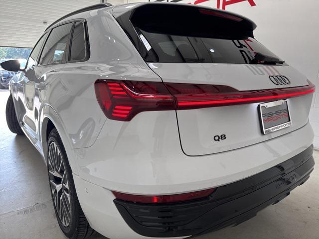 used 2024 Audi Q8 e-tron car, priced at $51,750
