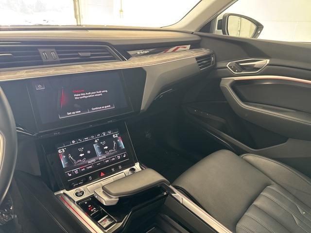used 2024 Audi Q8 e-tron car, priced at $51,750