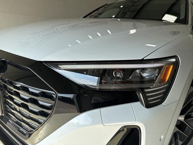 used 2024 Audi Q8 e-tron car, priced at $51,750
