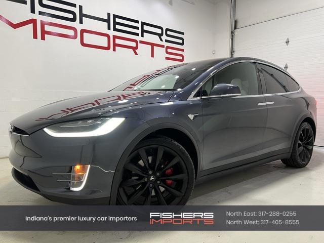 used 2017 Tesla Model X car, priced at $41,680