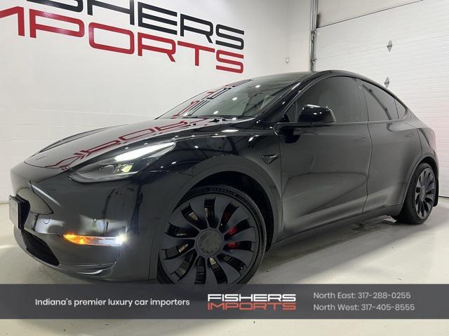 used 2021 Tesla Model Y car, priced at $32,598