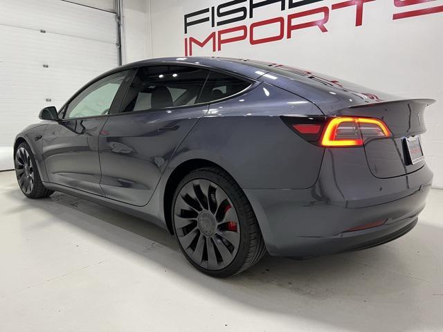 used 2023 Tesla Model 3 car, priced at $30,850