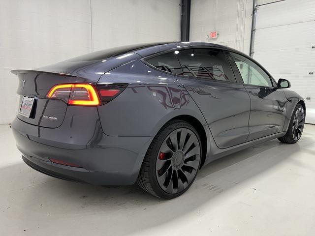 used 2023 Tesla Model 3 car, priced at $30,850