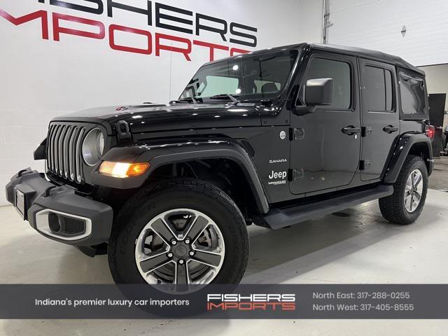 used 2020 Jeep Wrangler Unlimited car, priced at $19,650