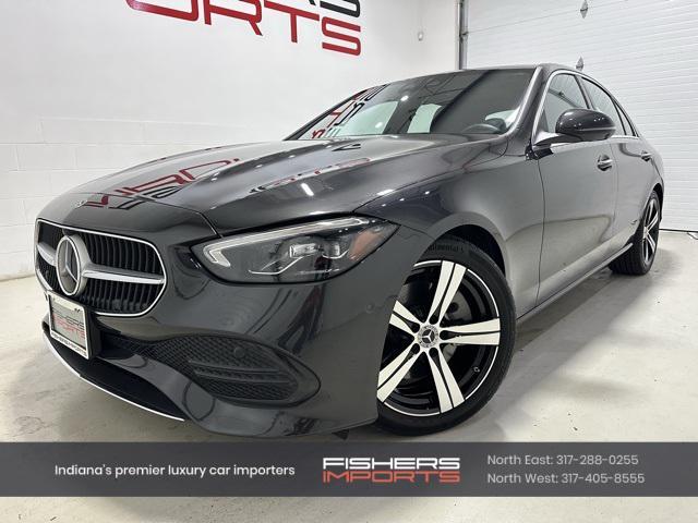 used 2022 Mercedes-Benz C-Class car, priced at $37,850