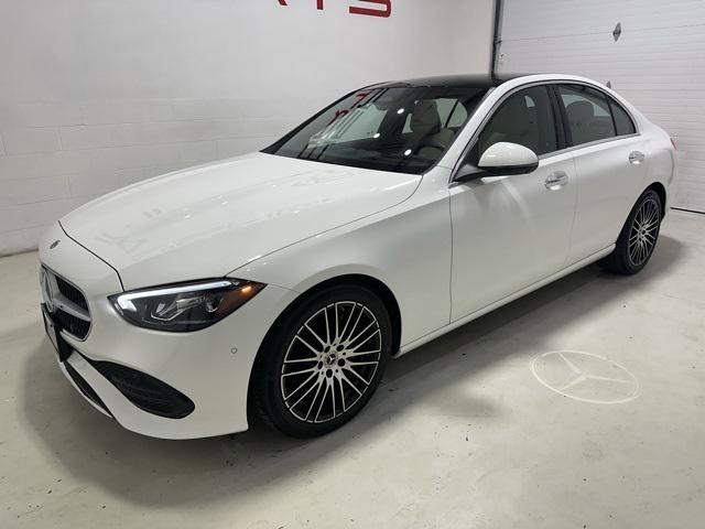 used 2022 Mercedes-Benz C-Class car, priced at $37,950