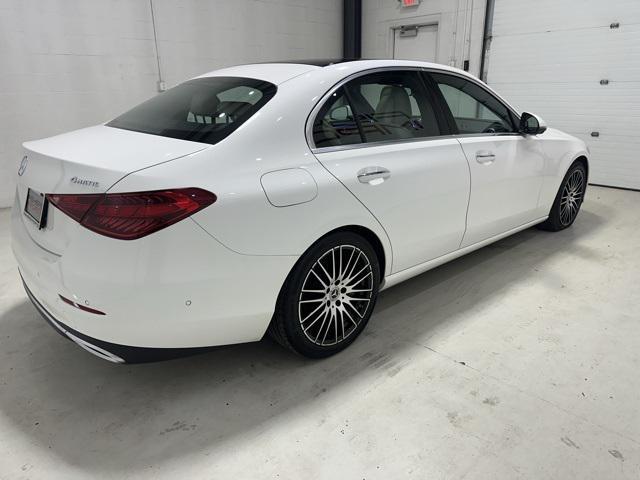 used 2022 Mercedes-Benz C-Class car, priced at $37,950