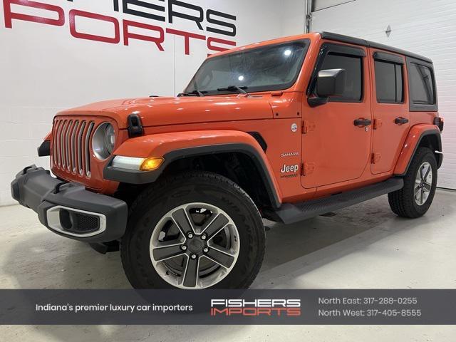 used 2018 Jeep Wrangler Unlimited car, priced at $23,840