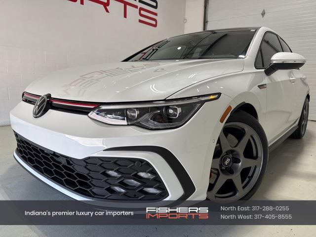 used 2024 Volkswagen Golf GTI car, priced at $35,450