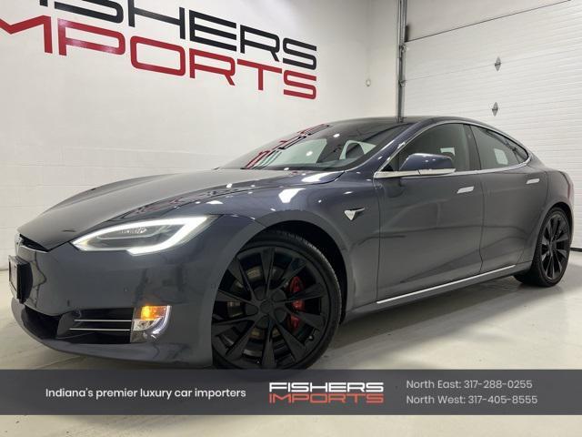 used 2021 Tesla Model S car, priced at $44,220