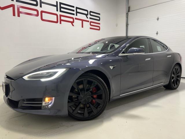 used 2021 Tesla Model S car, priced at $44,220