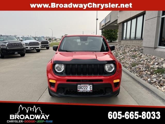 used 2021 Jeep Renegade car, priced at $19,222