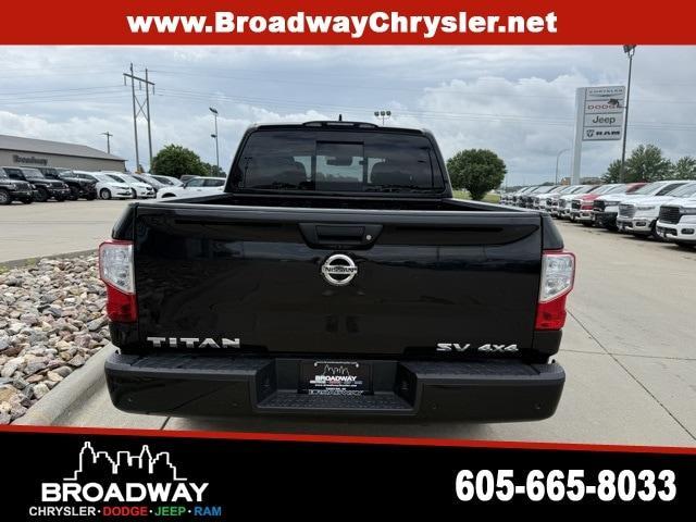 used 2022 Nissan Titan car, priced at $35,980
