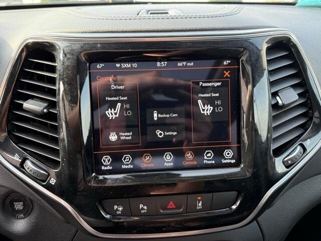 used 2021 Jeep Cherokee car, priced at $24,596