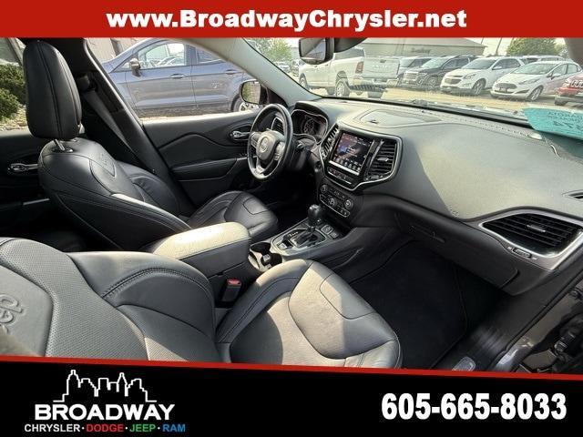 used 2021 Jeep Cherokee car, priced at $24,596