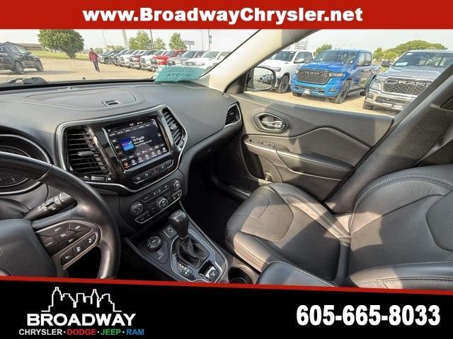 used 2021 Jeep Cherokee car, priced at $24,348