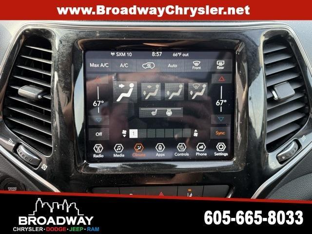used 2021 Jeep Cherokee car, priced at $24,596