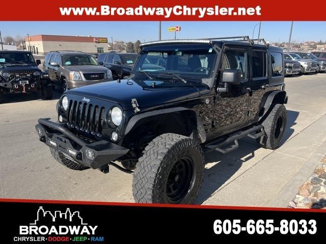 used 2014 Jeep Wrangler Unlimited car, priced at $18,822