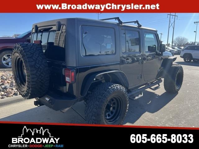 used 2014 Jeep Wrangler Unlimited car, priced at $18,822