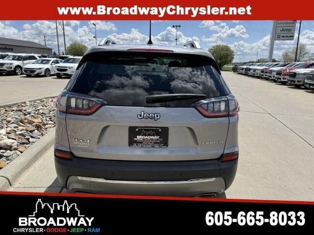used 2021 Jeep Cherokee car, priced at $23,835