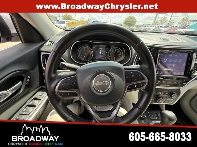 used 2021 Jeep Cherokee car, priced at $23,835