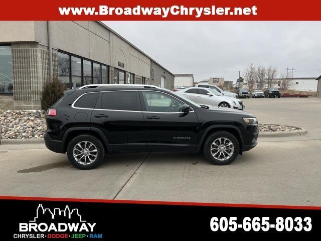 used 2021 Jeep Cherokee car, priced at $23,795