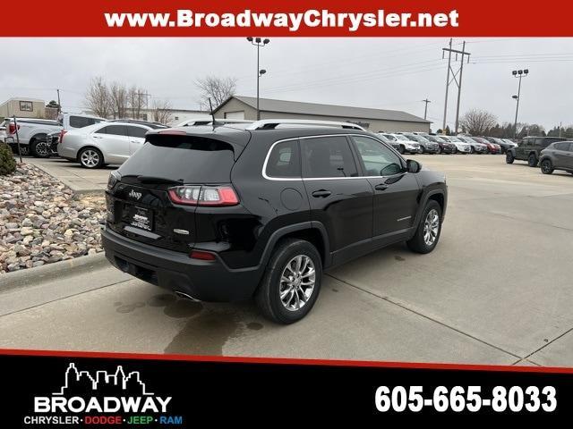 used 2021 Jeep Cherokee car, priced at $23,795