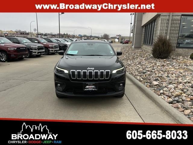 used 2021 Jeep Cherokee car, priced at $23,795