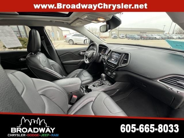 used 2021 Jeep Cherokee car, priced at $23,795