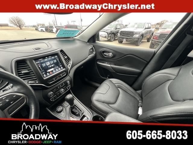 used 2021 Jeep Cherokee car, priced at $23,795