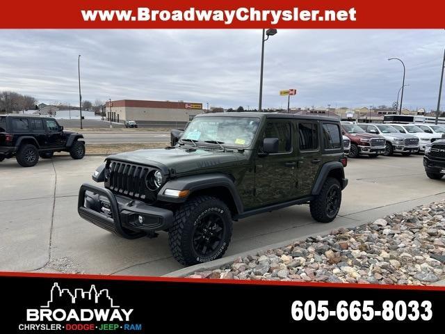 used 2022 Jeep Wrangler Unlimited car, priced at $35,924