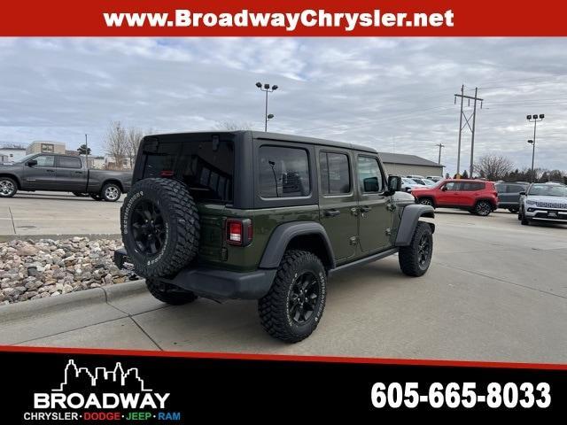 used 2022 Jeep Wrangler Unlimited car, priced at $35,924