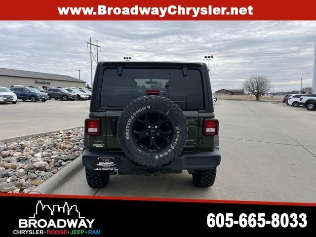 used 2022 Jeep Wrangler Unlimited car, priced at $35,924