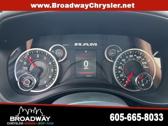 new 2025 Ram 1500 car, priced at $49,335