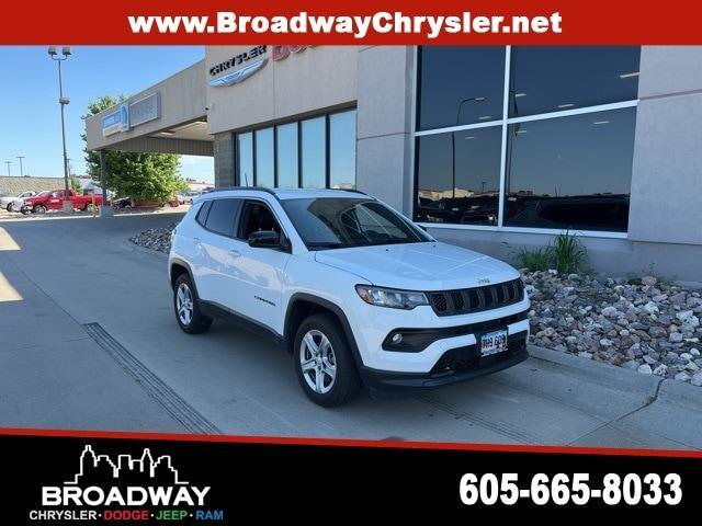 used 2023 Jeep Compass car, priced at $27,131