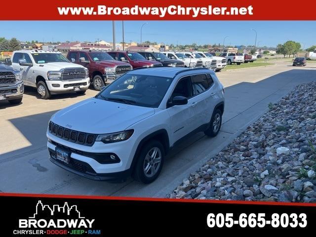 used 2023 Jeep Compass car, priced at $27,000