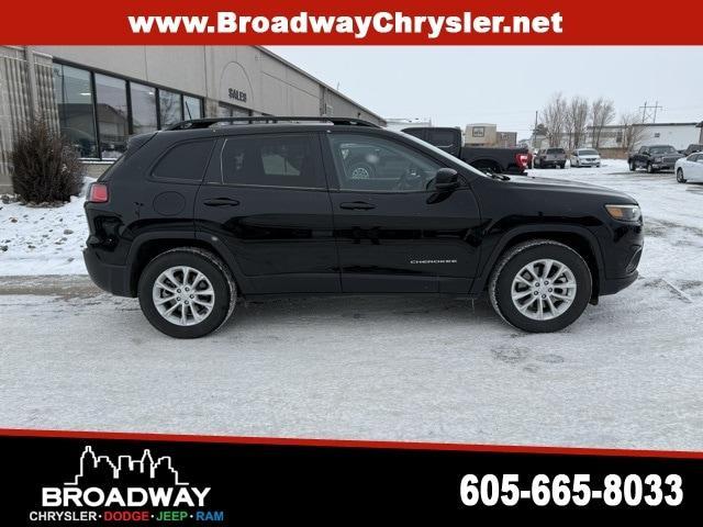 used 2022 Jeep Cherokee car, priced at $25,195