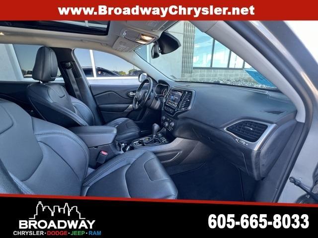 used 2021 Jeep Cherokee car, priced at $24,493