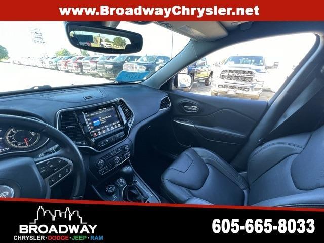 used 2021 Jeep Cherokee car, priced at $24,493