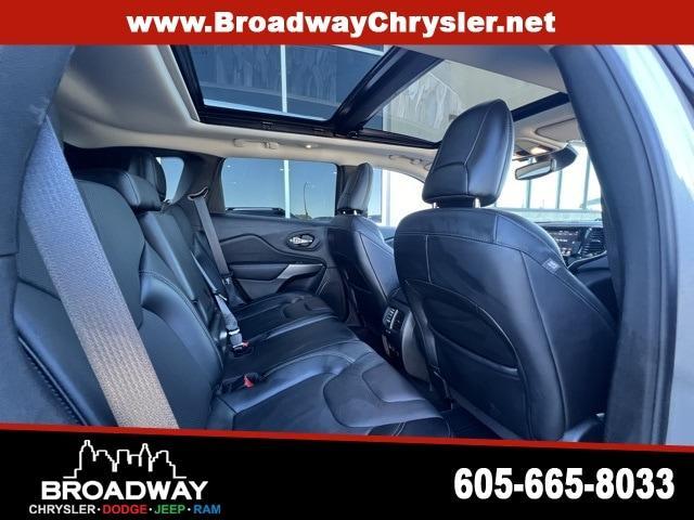 used 2021 Jeep Cherokee car, priced at $23,205