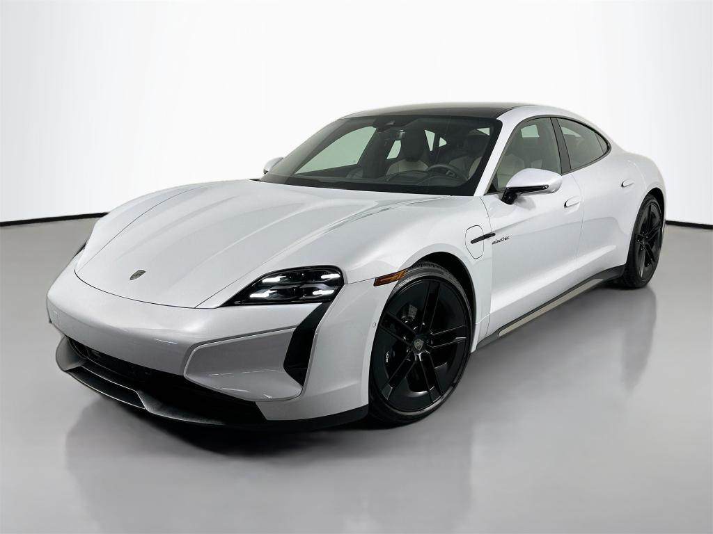 used 2025 Porsche Taycan car, priced at $179,900